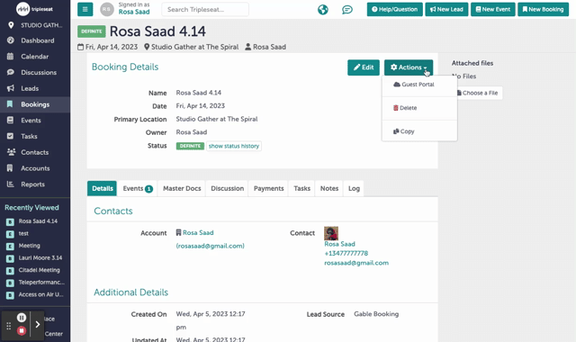 Bookings - Studio Gather - Tishman Speyer - Tripleseat (11)