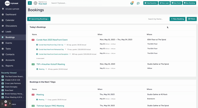 Bookings - Studio Gather - Tishman Speyer - Tripleseat (21)