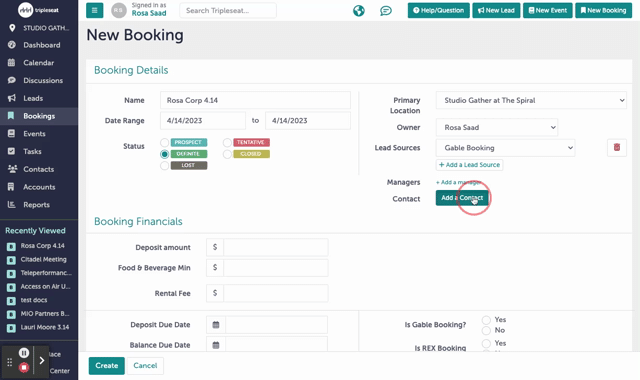 Bookings - Studio Gather - Tishman Speyer - Tripleseat (8)