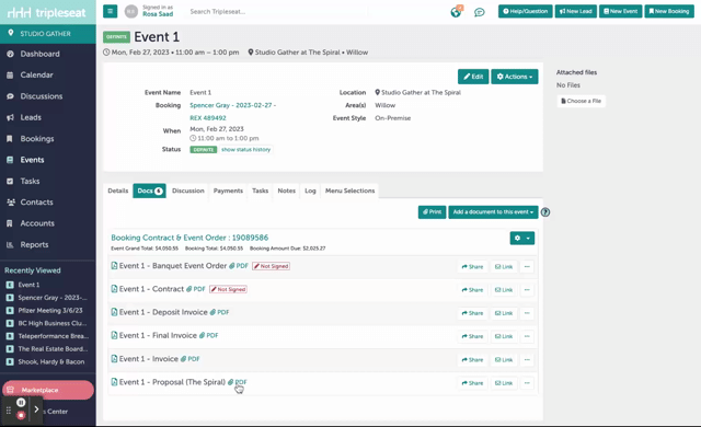 Events - Studio Gather - Tishman Speyer - Tripleseat