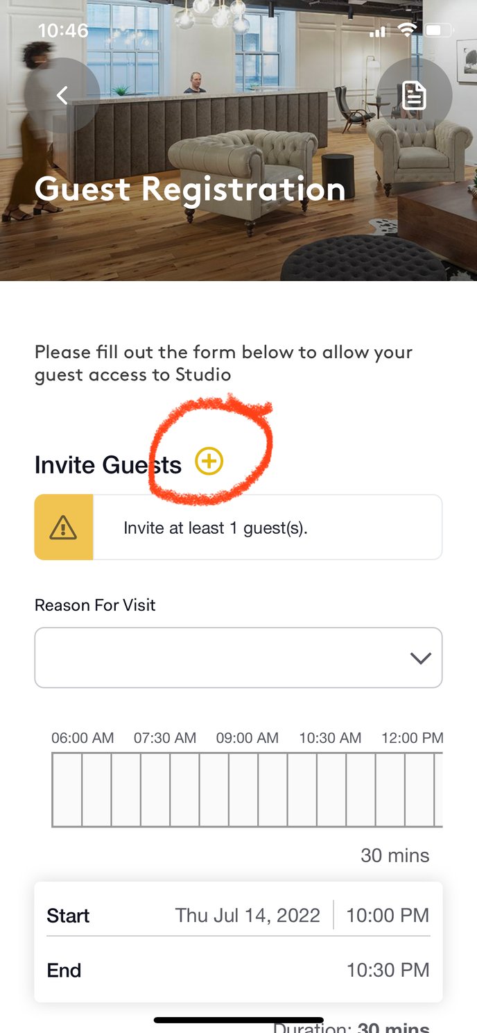 KB - Click Invite Guest