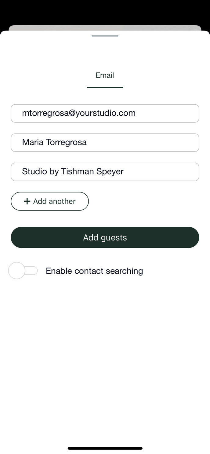 KB - Enter Guest Information