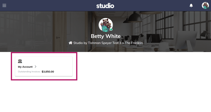 member view - account
